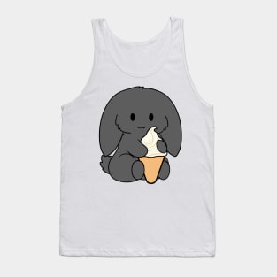 Black Bunny Ice Cream Tank Top